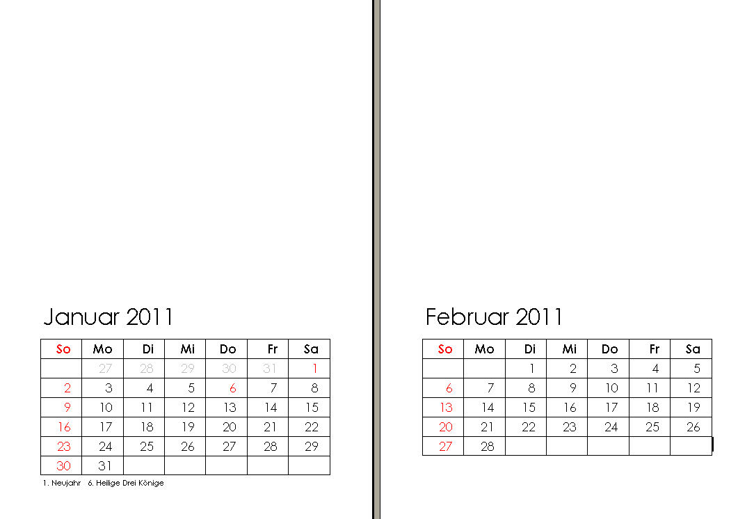 Kalender 11 Selbst Gestalten Kostenlos Von M Veeser Dombrowski